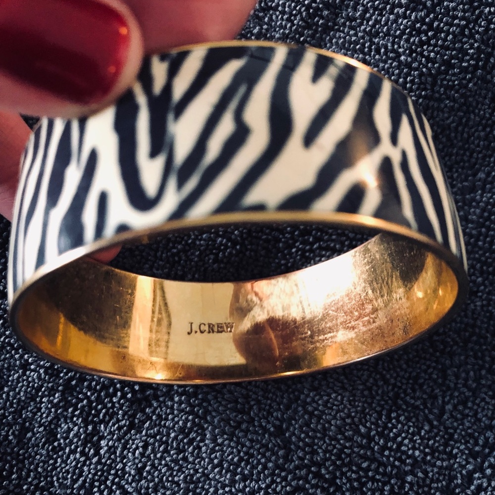 J crew zebra pattern bangle - Picture 3 of 3